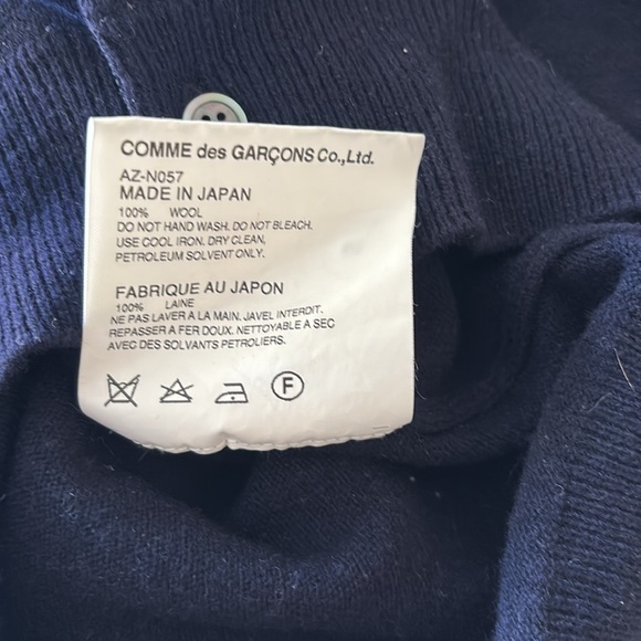 Comme de garçon wool cardigan - Picture 5 of 5